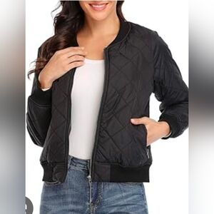 HEATLAST Women's Black Quilted Jacket